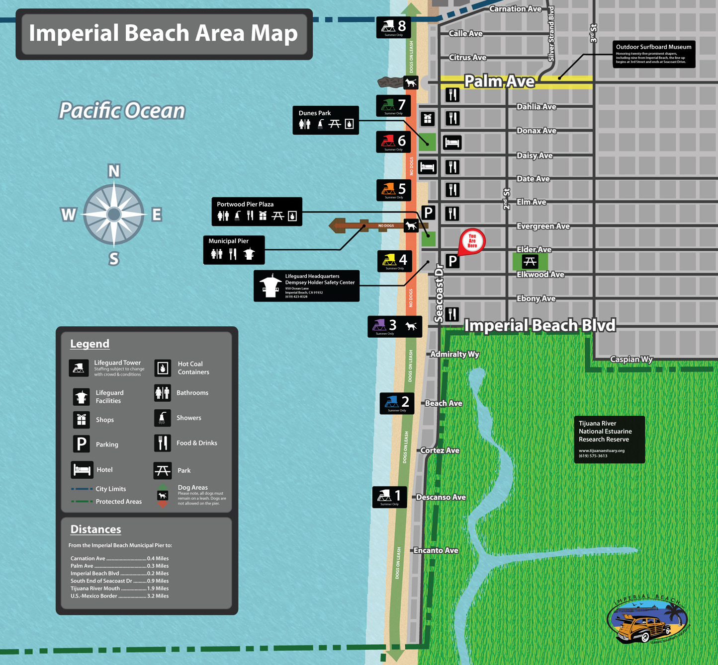City Map for Parking Lots