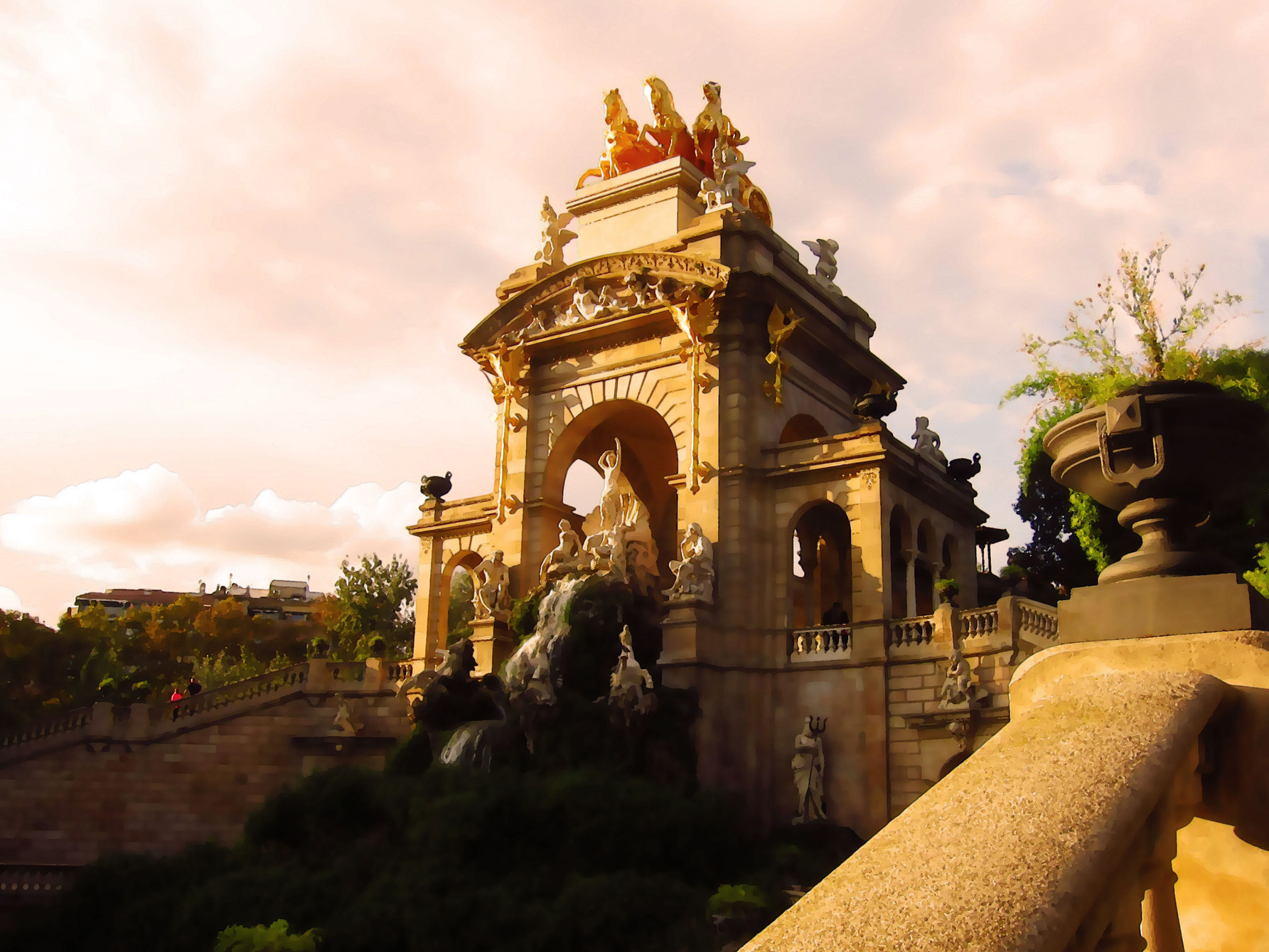 A stroll through Barcelona, Spain.